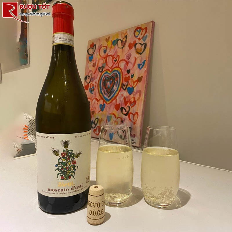 Vang Ý Cascinetta Vietti Moscato