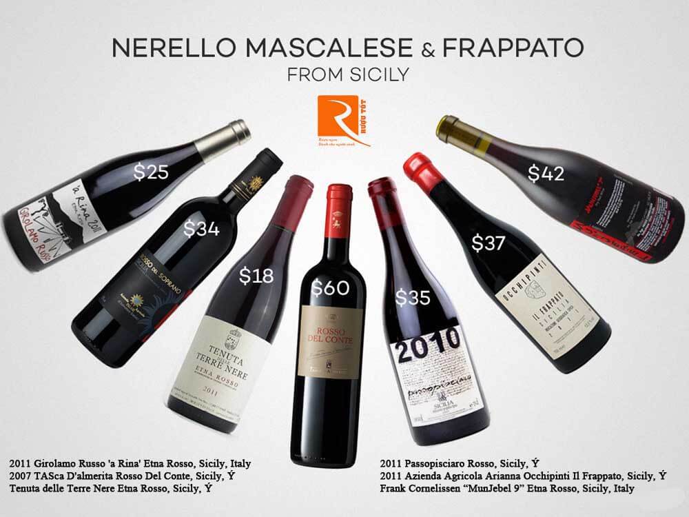 Frappato & Nerello Mascalese từ Sicily