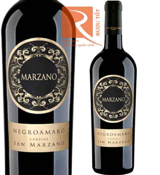 Rượu vang ý Marzano NegroAmaro