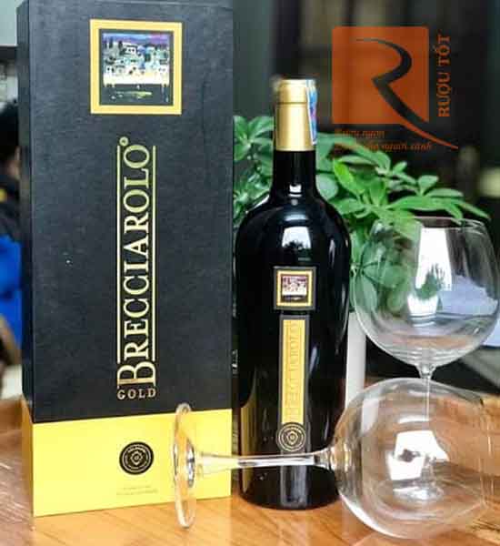 Rượu vang Ý Brecciarolo Gold