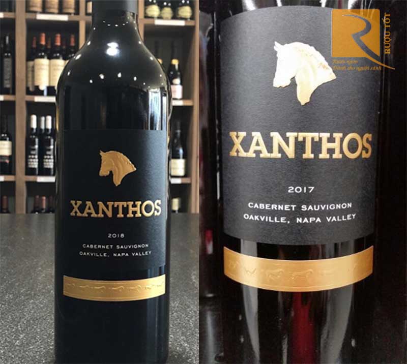 Rượu vang đỏ Xanthos Cabernet Sauvignon Oakville Napa Valley