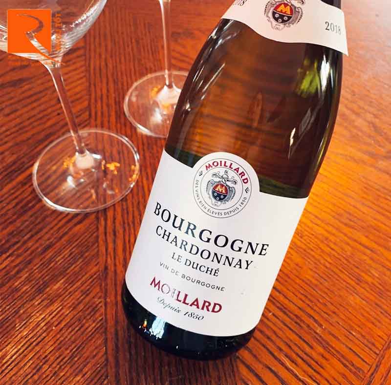 Rượu vang Pháp Bourgogne Chardonnay Moillard