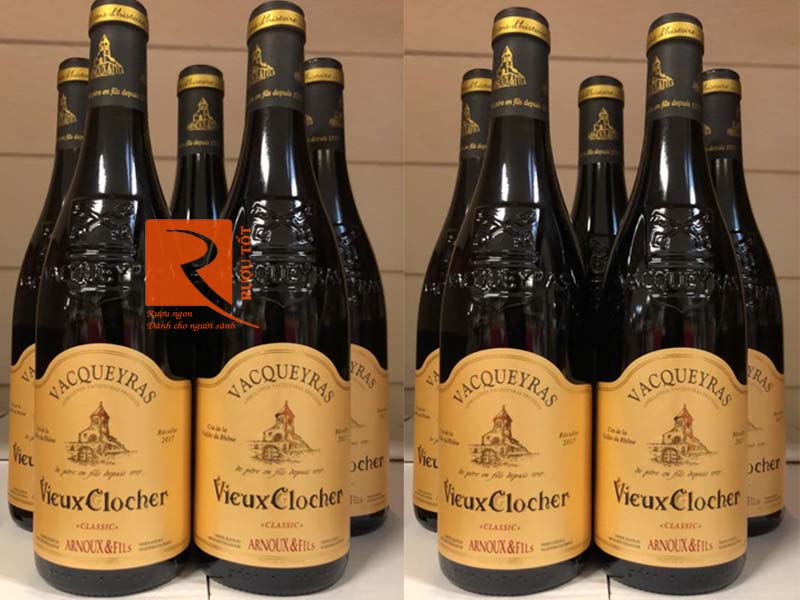 Rượu vang Vieux Clocher Vacqueyras Clocher