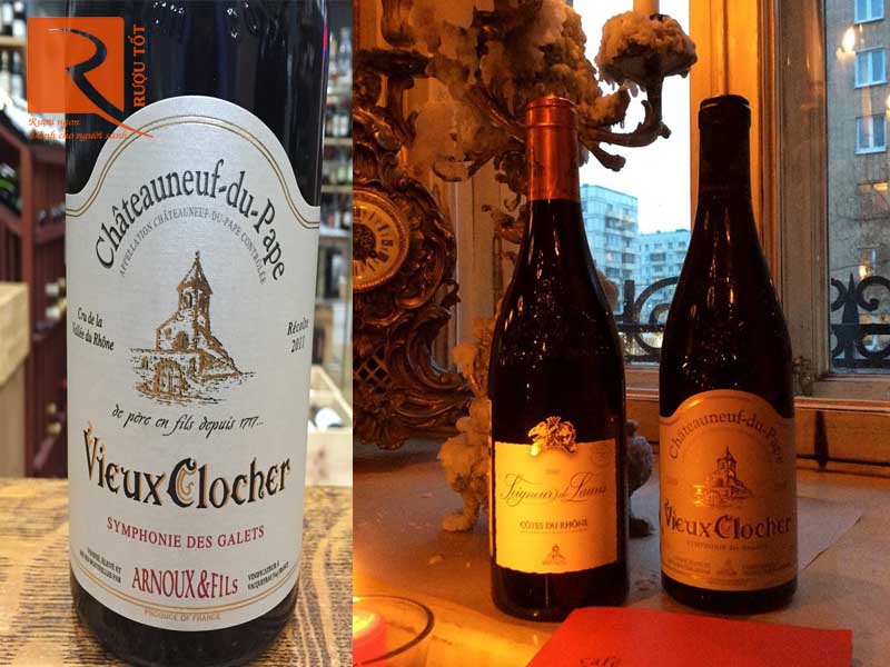 Rượu vang Vieux Clocher Chateauneuf du Pape