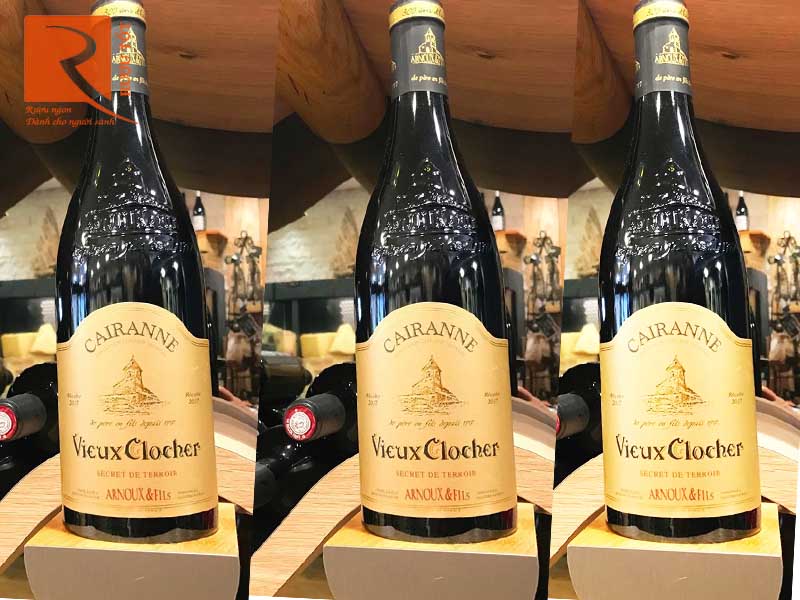 Rượu vang Pháp Cairanne Vieux Clocher