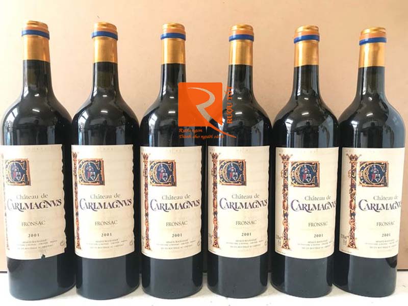 Rượu vang đỏ Château Carlmagnvs Libournais Grand Cru Classe
