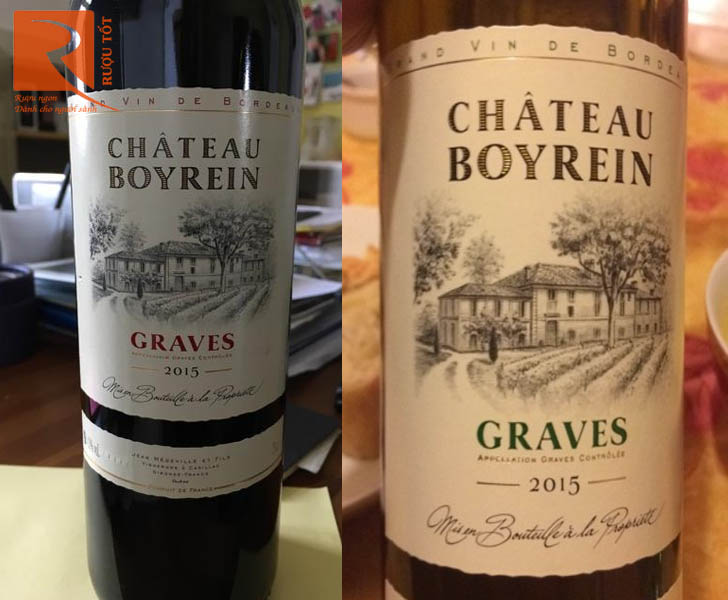 Rượu vang Chateau Boyrein Graves