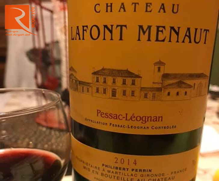 Rượu vang Pháp Chateau Lafont Menaut Pessac Leognan