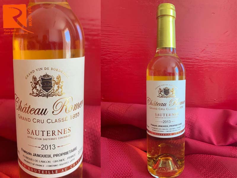 Rượu vang Chateau Romer Sauternes Grand Cru Classe