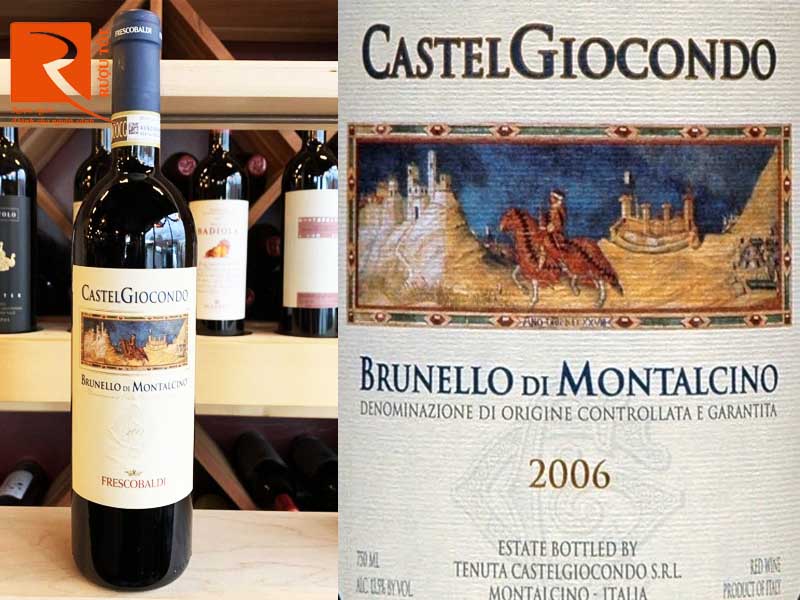 Rượu vang Castelgiocondo Brunello di Montalcino