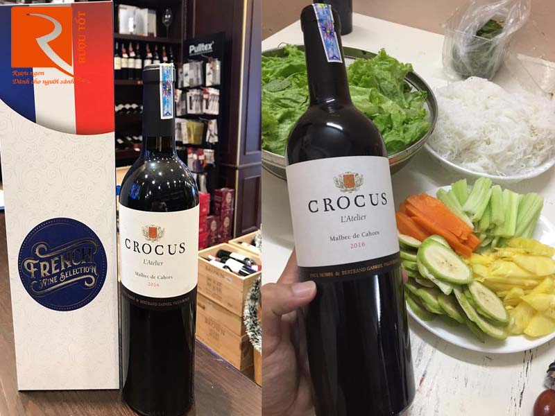 Rượu vang Crocus L