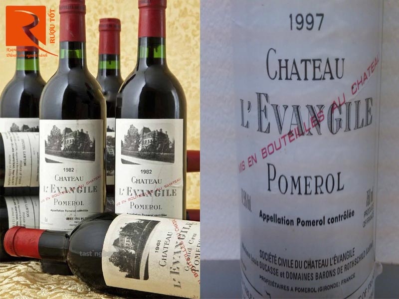 Rượu vang Pháp Château L’Evangile Pomerol Grand Cru Classes