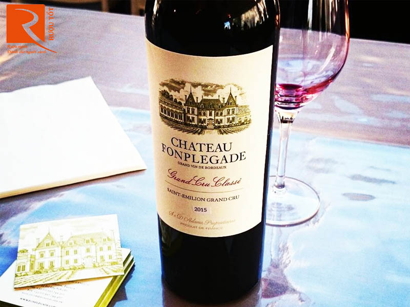 Rượu vang Château Fonplegade Grand Cru Classes