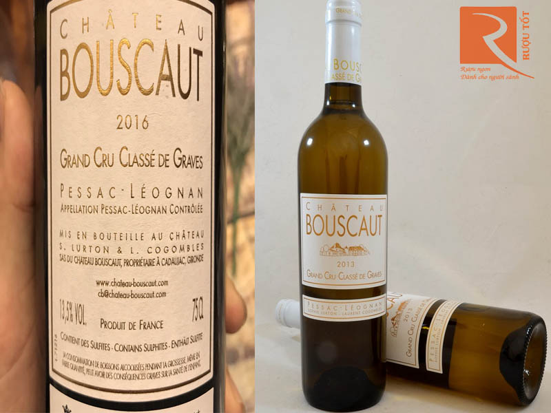 Rượu vang Chateau Bouscaut Blanc