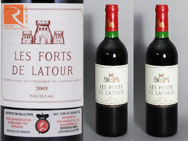 Rượu vang Les Forts de Latour Premier Grand Cru Classe Pauillac