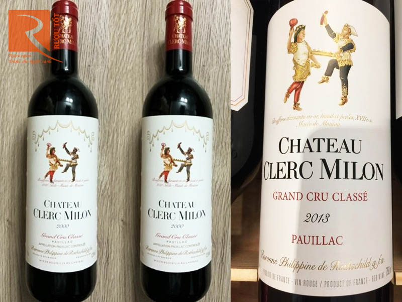 Rượu vang Chateau Clerc Milon Pauillac Grand Cru Classe