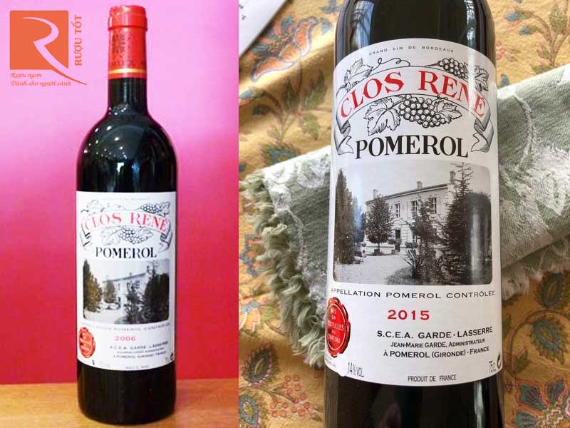 Rượu vang đỏ Clos Rene Pomerol 