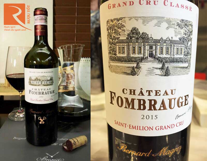 Rượu vang Chateau Fombrauge