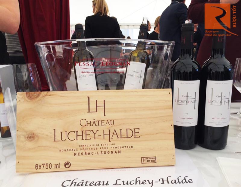 Rượu vang Chateau Luchey Halde Pessac - Leognan