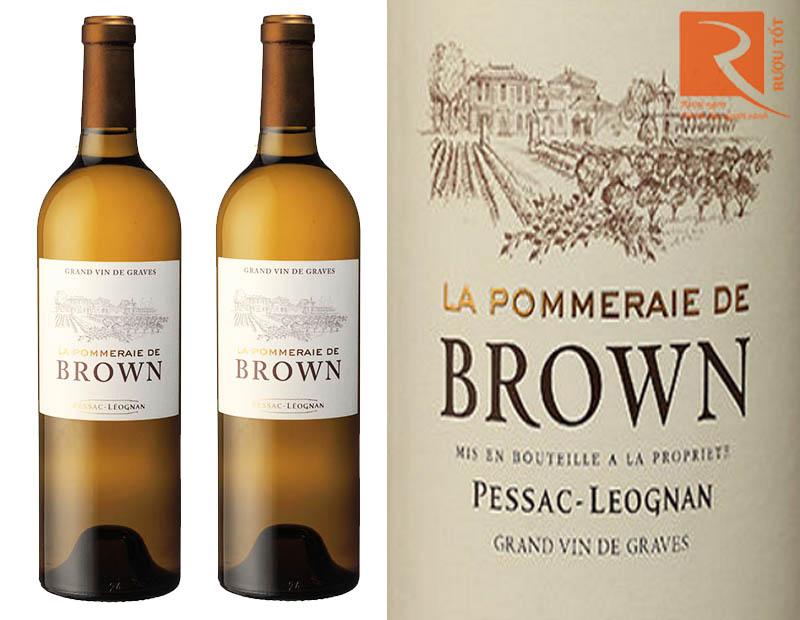 Rượu vang Chateau Brown Blanc Pessac Leognan