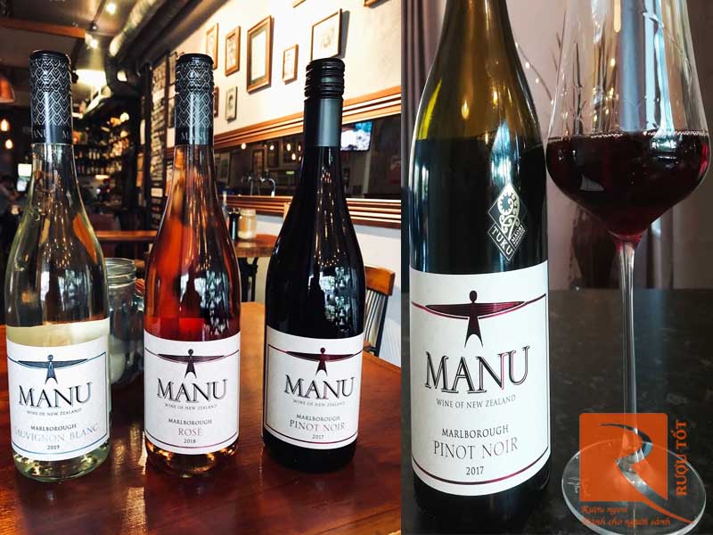 Rượu vang Manu Marlborough Pinot Noir/Sauvignon