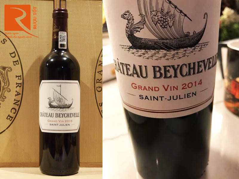Rượu vang Chateau Beychevelle Grand Vin Saint Julien