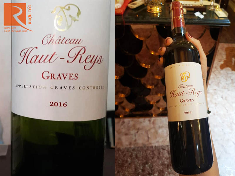 Rượu vang đỏ Chateau Haut Reys Graves