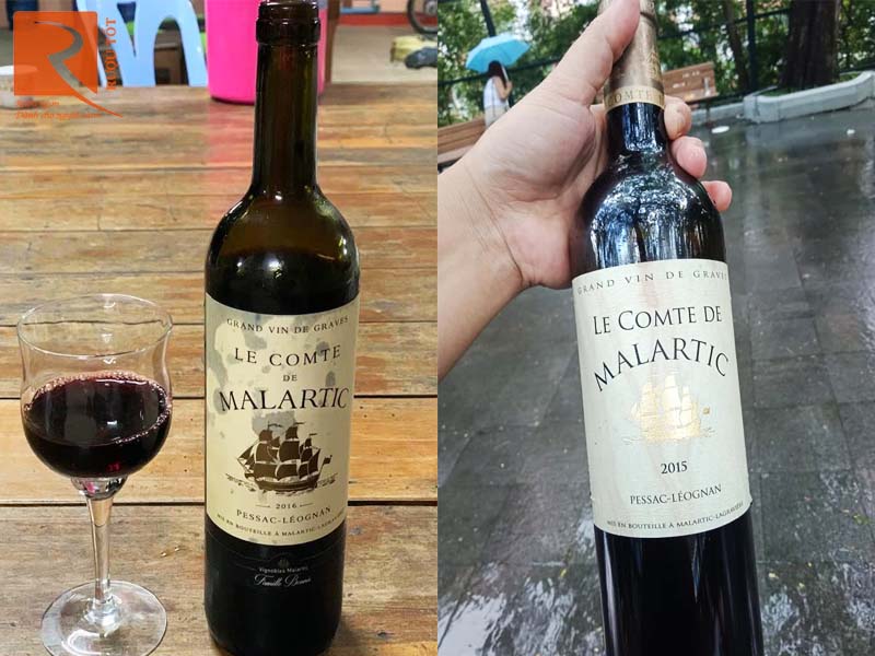 Rượu vang Le Comte de Malartic Pessac Leognan