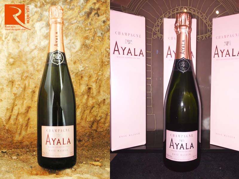 Rượu sâm banh Champagne Ayala Brut Rose Majeur
