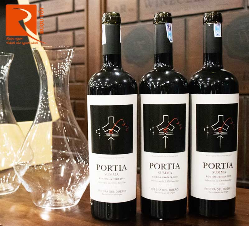 Rượu vang Portia Summa Ribera del Duero