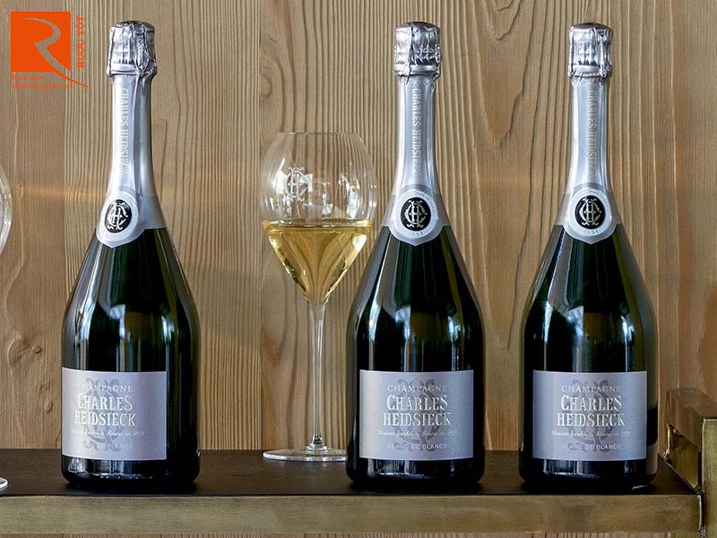 Champagne Pháp Charles Heidsieck  Blanc De Blancs 92 điểm