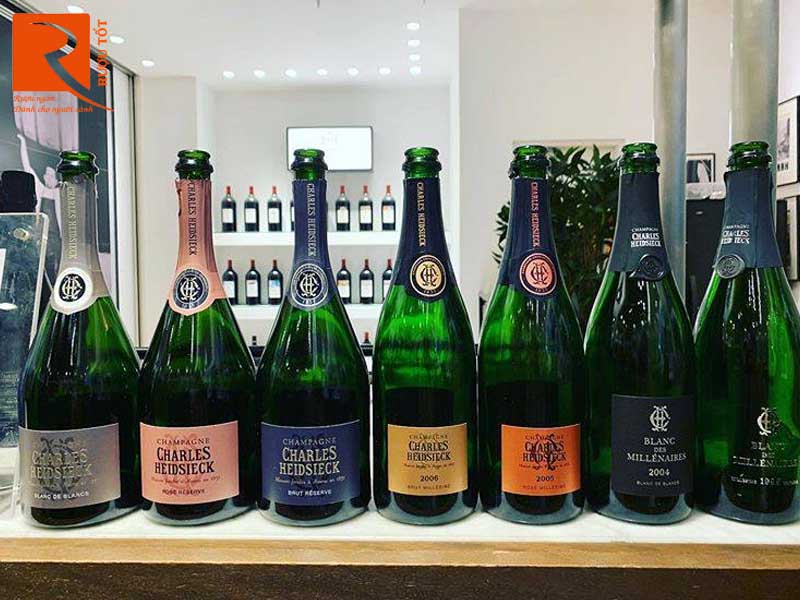 Champagne Pháp Charles Heidsieck  Brut Millesime