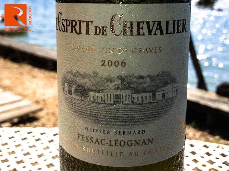 Rượu vang Pháp L’ Esprit De Chevalier Blanc Pessac Leognan