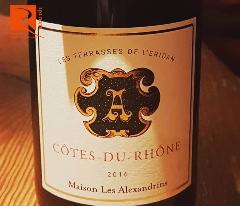 Rượu vang Pháp Cotes Du Rhone Blanc Les Terrasses De L’eridan