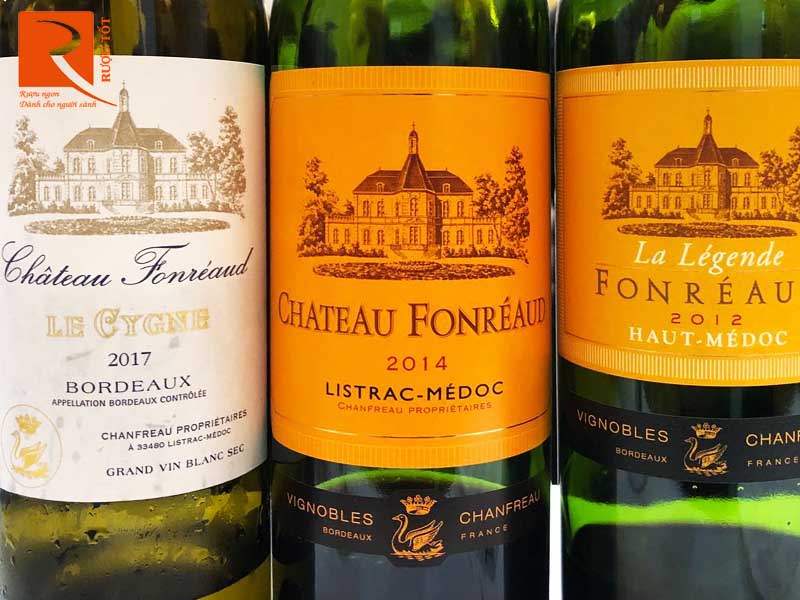 Rượu vang Pháp Chateau Fonreaud Listrac Medoc