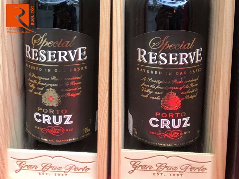 Rượu vang Porto Cruz Special Reserve - Vang ngọt 19 độ