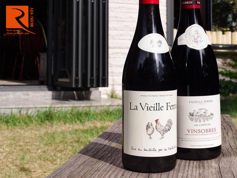 Rượu vang Pháp La Vieille Ferme Rouge Ventoux Rouge