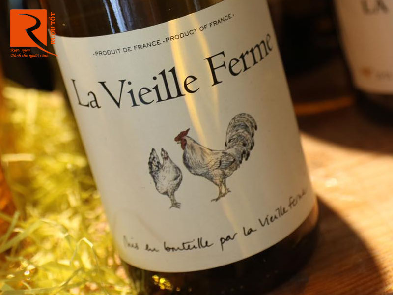 Rượu vang Pháp La Vieille Ferme Blanc