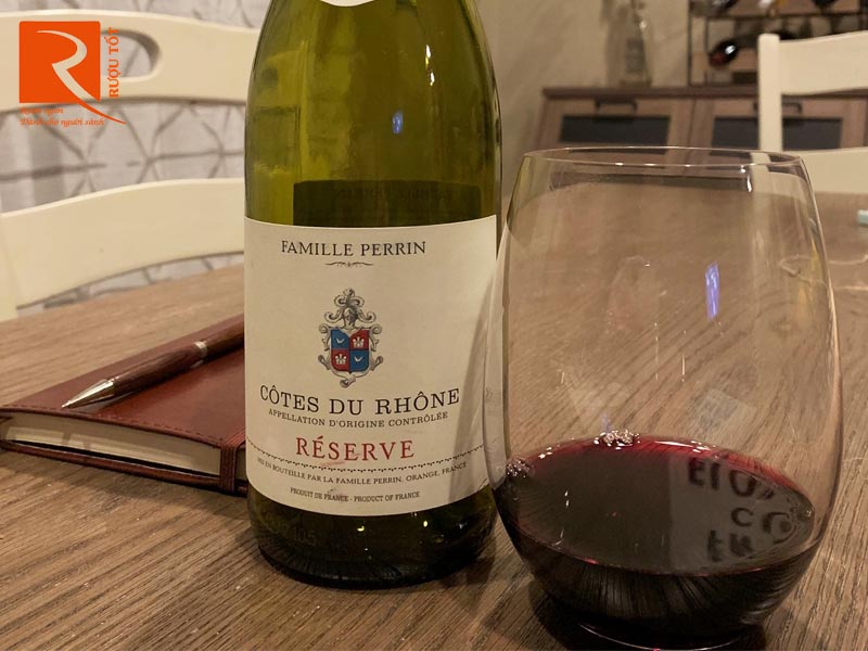 Rượu vang Pháp Famille Perrin Reserve Cotes du Rhone Rouge