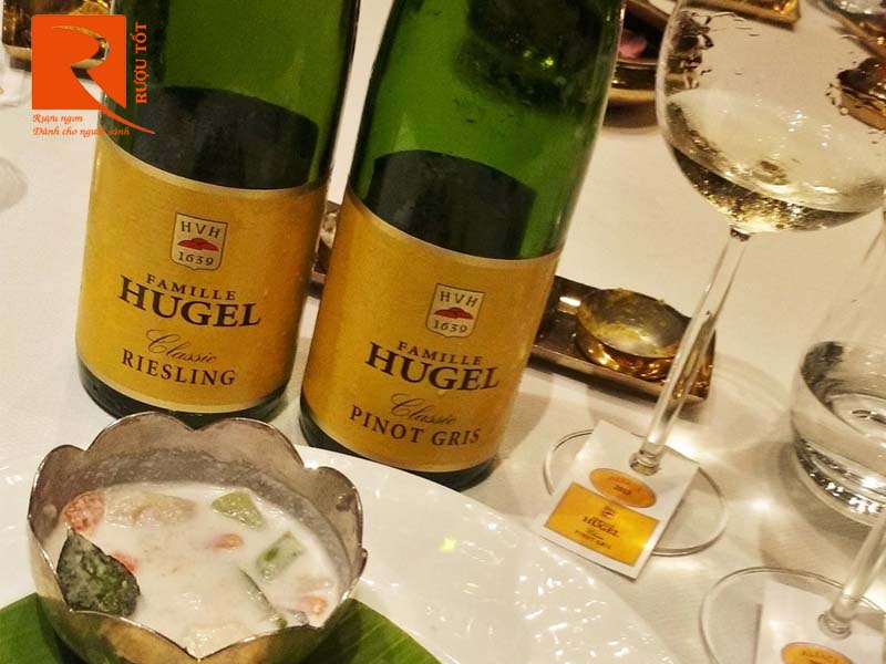 Vang Pháp Famille Hugel Pinot Gris Classic