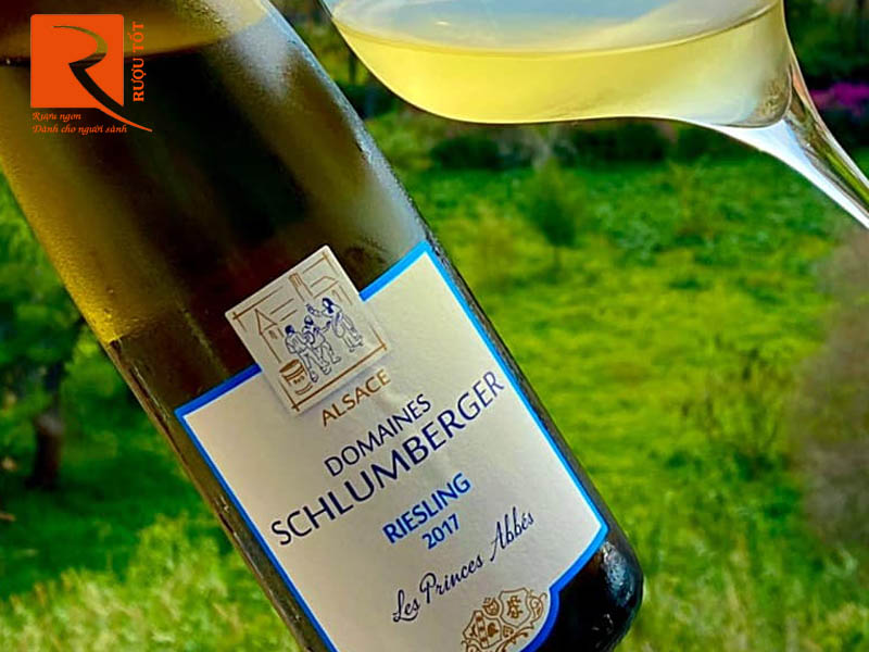Vang Pháp Domaines Schlumberger Riesling  Les Princes Abbes