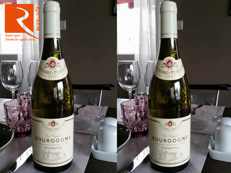Vang Pháp Bourgogne Chardonnay La Vignee Bouchard Pere et Fils