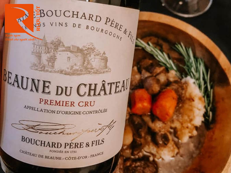 Rượu vang Pháp Beaune Du Chateau Premier Cru Bouchard Pere et Fils