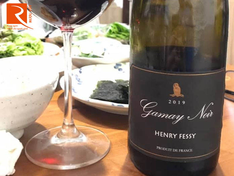 Rượu vang Pháp Gamay Noir Henry Fessy