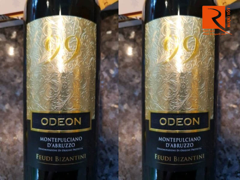 Rượu Vang Ý 99 Odeon Montepuciano DAbruzzo Giá rẻ