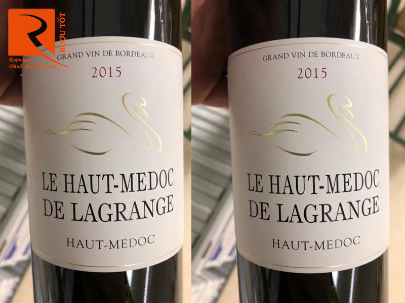 Rượu Vang Pháp Le Haut Medoc De Lagrange 