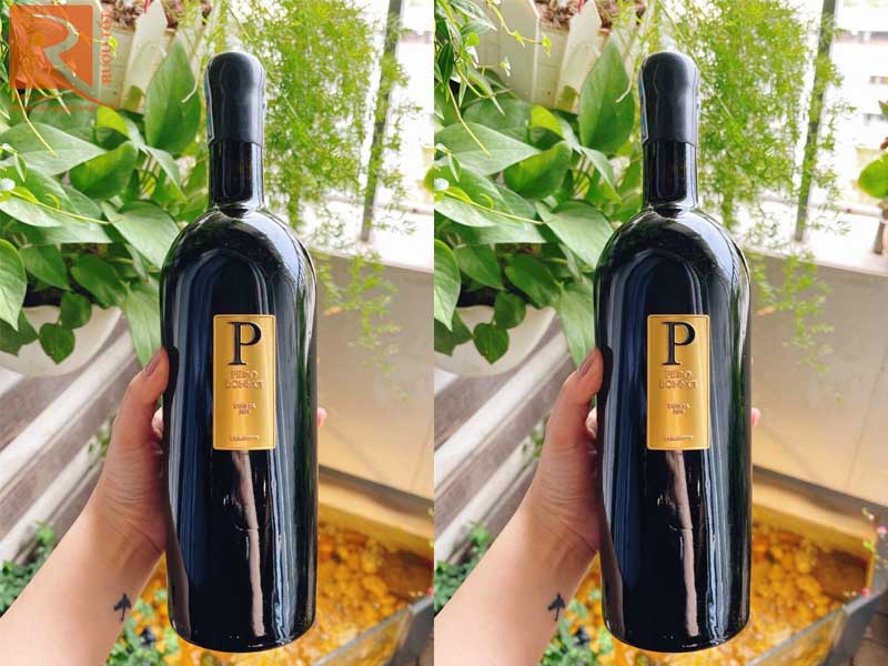 Rượu vang Ý P Piero Bonnci Primitivo Puglia 17 độ Gía rẻ