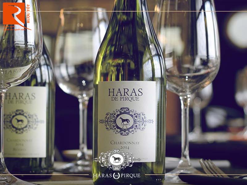 Rượu vang Chile Haras de Pirque Chardonnay Gía rẻ