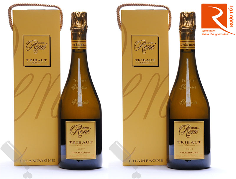 Rượu Champagne Tribaut Schloesser, Cuvée René 12,5%