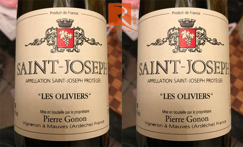 Rượu Vang Saint Joseph Les Oliviers 14%